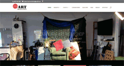 Desktop Screenshot of canberraartworkshop.org.au
